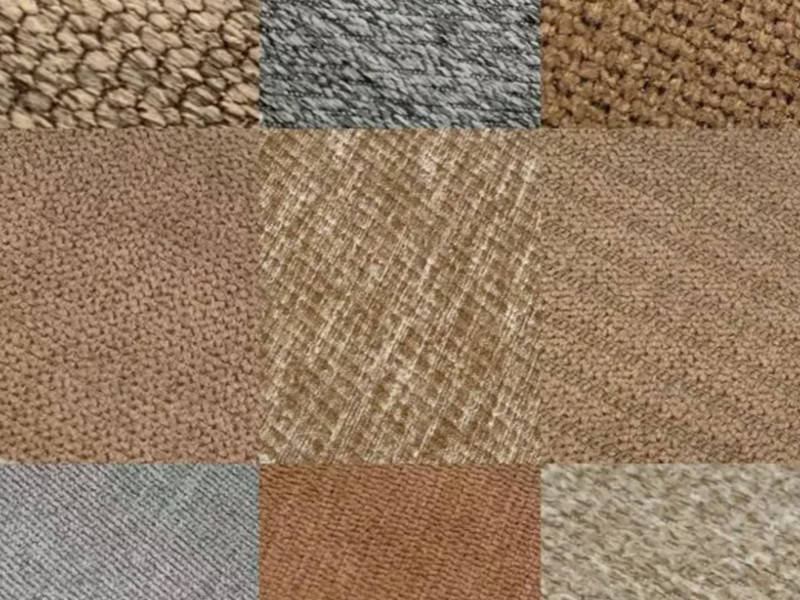 Polyester de tapisserie d'ameublement personnalisable en gros pour le tissu de rideau de tissu de sofa
