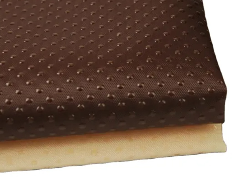 Tissu Oxford 1519 en polyester avec tissu antidérapant PVC DOT