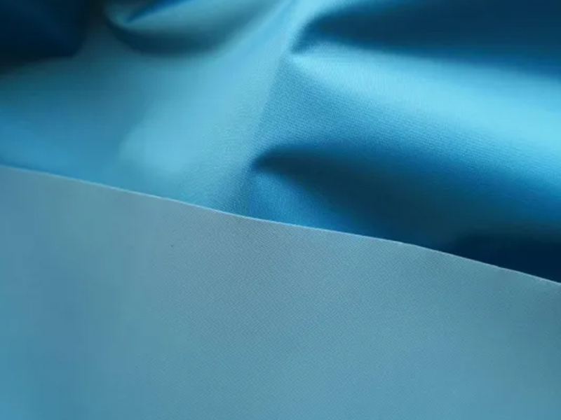 Tissu en taffetas de polyester 290t avec revêtement en PVC