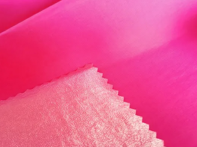 Tissu imperméable en nylon Taslan 228t avec TPU collé pour vestes